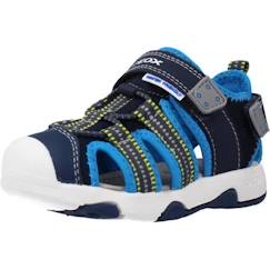 Chaussures-Sandales Enfant - GEOX - Multy - Scratch - Marine/Azur - Confort exceptionnel