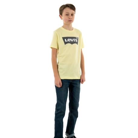 Tee shirt manches courtes levis batwing ecx green JAUNE 2 - vertbaudet enfant 