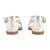 Sandales Geox Enfant - GEOX - Karly - Blanc - Fermeture Zip - Confort exceptionnel BLANC 4 - vertbaudet enfant 