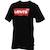 Tee shirt manches courtes Batlog blk/rge mc tee jr evis NOIR 1 - vertbaudet enfant 