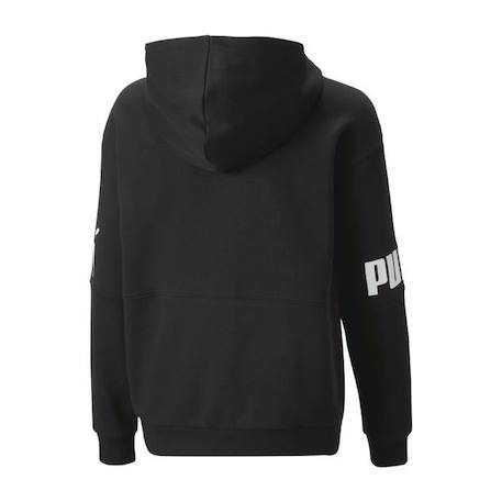 Veste Capuche Puma Juniors Power Fz Hoodie NOIR 2 - vertbaudet enfant 