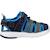 Sandales Enfant - GEOX - Multy - Scratch - Marine/Azur - Confort exceptionnel BLEU 4 - vertbaudet enfant 