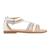 Sandales Geox Enfant - GEOX - Karly - Blanc - Fermeture Zip - Confort exceptionnel BLANC 2 - vertbaudet enfant 