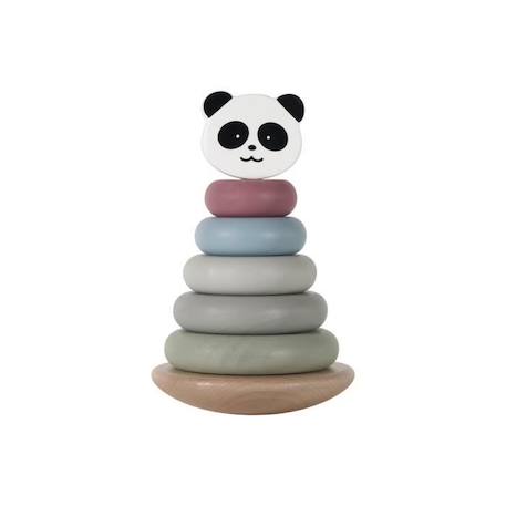 Tour d'empilage panda MARRON 1 - vertbaudet enfant 