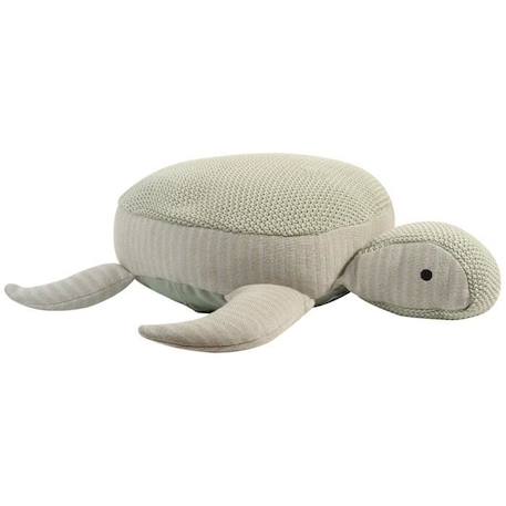 Peluche tortue - KINDSGUT - Grande tortue à câliner en coton - Ecologique et sans polluant VERT 1 - vertbaudet enfant 