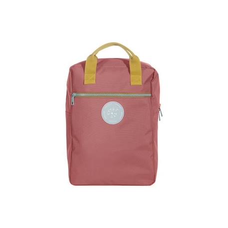 Bébé-Sac à dos enfants - KINDSGUT - Vieux rose - Coton - 28x38x12 cm - Ergonomique