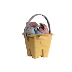 Kit de jouets de sable pour bébé - KINDSGUT - 6 pièces - Bleu pigeon - Mixte  - vertbaudet enfant