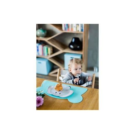 Set de table en forme d’ours en silicone - vert menthe VERT 2 - vertbaudet enfant 