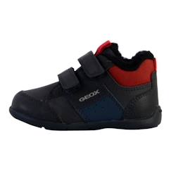 -Basket Montante Enfant GEOX Elthan - Scratch - Marine/Rouge