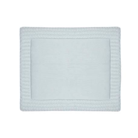 Tapis de parc bleu ciel 100% coton - KINDSGUT - Mixte - 130 x 100 x 4 cm - Bébé BLEU 1 - vertbaudet enfant 