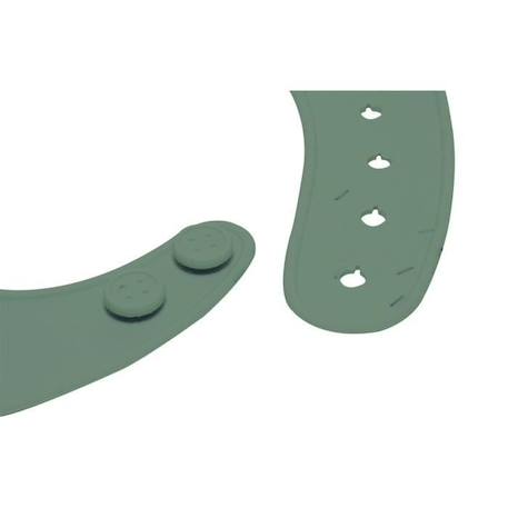 Bavoir bébé en silicone écologique - arrose pistache VERT 4 - vertbaudet enfant 