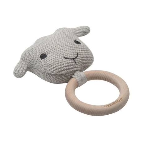 Jouet à saisir au crochet motif Mouton GRIS 2 - vertbaudet enfant 