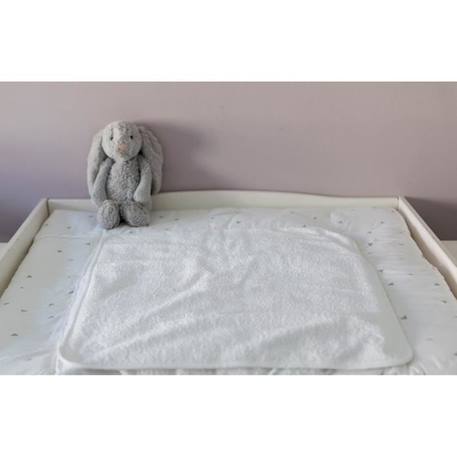 Matelas à langer - KINDSGUT - Tissu coton éponge - Blanc - Mixte - Dès la naissance BLANC 2 - vertbaudet enfant 