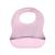 Bavoir bébé en silicone écologique - KINDSGUT - Rose pâle - Etanche et facilement lavable ROSE 1 - vertbaudet enfant 