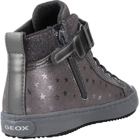 Basket Cuir Geox Enfant Kalispera GRIS 3 - vertbaudet enfant 