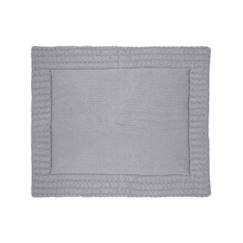 -Tapis de parc gris - KINDSGUT - 100% coton - Pour bébé - 130 x 100 x 4 cm