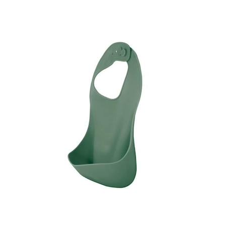 Bavoir bébé en silicone écologique - pistache - KINDSGUT - A partir de 6 mois VERT 2 - vertbaudet enfant 