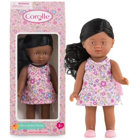 Poupée Corolle Mini Corolline Rosaly 20cm à cheveux bouclés et senteur vanille BEIGE 2 - vertbaudet enfant 