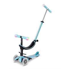 Jouet-Jeux de plein air-Tricycles, draisiennes et trottinettes-Trottinette évolutive Micro - Mini 3en1 Révolution Magic Bleu - Mixte - MICRO - 12 mois et plus