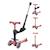 Trottinette évolutive 3 roues - Mini Micro 3en1 Deluxe + Rouge Rubis ROUGE 1 - vertbaudet enfant 