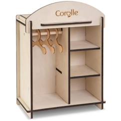 Armoire en bois pour poupon et poupée 30 et 36 cm - COROLLE  - vertbaudet enfant