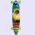 Longboard Pintail - Maui & Sons - 39 pouces - Jaune - Pour Skate park et Urbain JAUNE 1 - vertbaudet enfant 