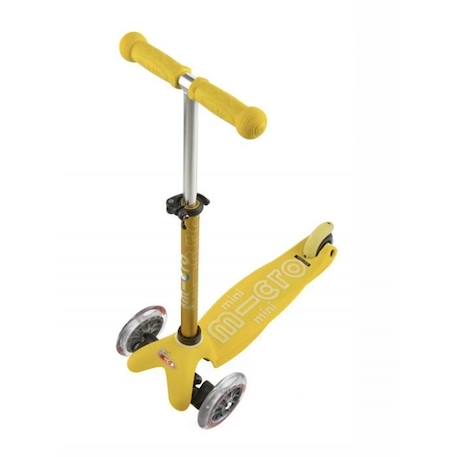 Trottinette 3 roues enfant - MICRO - Mini Micro Deluxe Jaune - Mixte - Loisir - 2 à 5 ans JAUNE 2 - vertbaudet enfant 