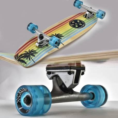 Skateboard - Maui & Sons - Cruiser 30' - Jaune - Mixte - 16 ans+ JAUNE 3 - vertbaudet enfant 