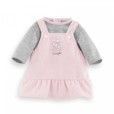 Robe et t-shirt pour poupée Corolle Bords de Loire - blue/red - 30 cm - Rose - Mon Premier Poupon ROSE 2 - vertbaudet enfant 