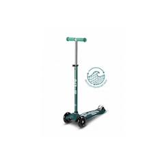 -Trottinette Enfant - MICRO - Maxi Deluxe Eco - 3 roues - Vert - Plastique vert recyclé