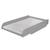 ROBA Plan à Langer à Poser sur Lit Bébé + Matelas Imperméable roba Style Gris - Facile à Monter - Bois Laqué Taupe GRIS 1 - vertbaudet enfant 