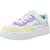 Basket enfant - SKECHERS - Court 92 - Blanc - Lacets BLANC 1 - vertbaudet enfant 