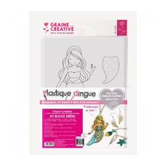 Kit Plastique dingue Bijoux - Sirènes  - vertbaudet enfant