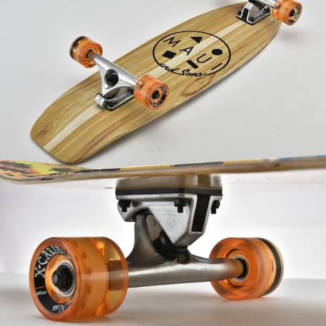 Cruiser - Maui & Sons - 30 pouces - Jaune - Glisse urbaine - Skate park - Urbain JAUNE 3 - vertbaudet enfant 