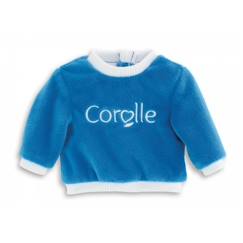 Jouet-Poupons et poupées-Poupées mannequins et accessoires-Sweat pour poupées Ma Corolle - Marque COROLLE - Couleur Bleu - Mixte - A partir de 3 ans