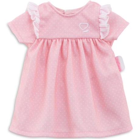 Robe Dragée pour poupon 36cm COROLLE - Vêtement élégant et facile à enfiler pour enfant dès 2 ans ROSE 1 - vertbaudet enfant 