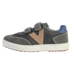 Chaussures-Chaussures fille 23-38-Basket Victoria - VICTORIA - Version basse - Gris - Scratch - Confort exceptionnel