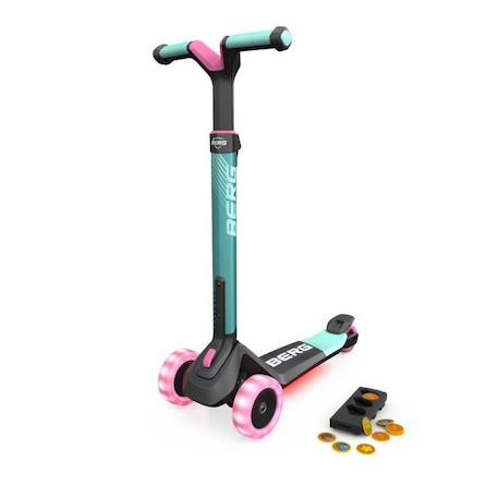 BERG - Nexo trottinette lumières pont magnétique menthe ROSE 1 - vertbaudet enfant 