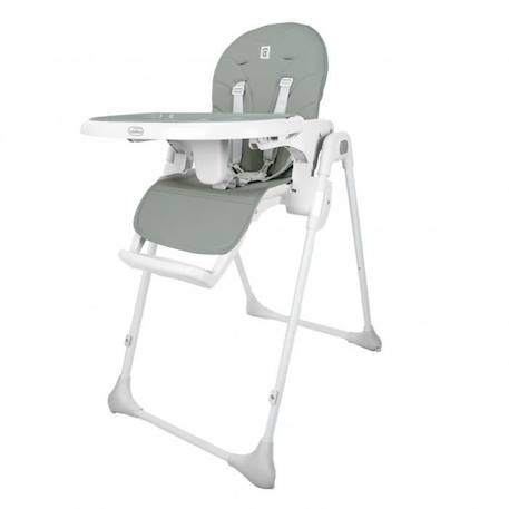 Chaise haute Arzak - Green - ASALVO - Réglable - Enfant - De 6 mois à 15 kg BLANC 1 - vertbaudet enfant 