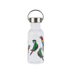 -Gourde inox enfant Petit Jour Les Perroquets - vert - 500 ml