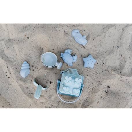 Kit de jouets de sable pour bébé 6 pièces, Tilda BLEU 3 - vertbaudet enfant 