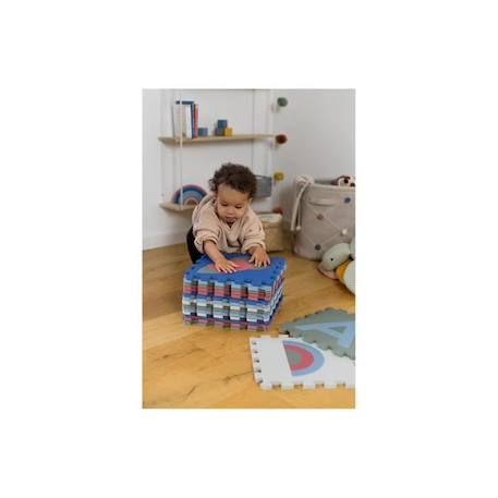 Tapis de jeu puzzle - Kindsgut - 120x120 cm - Vert - Mixte - Pour bébé - Intérieur VERT 4 - vertbaudet enfant 