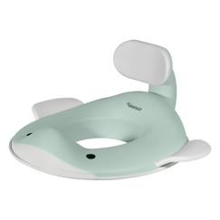 Puériculture-Toilette de bébé-Réducteur de toilette baleine pour enfants - aquamarine