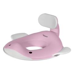 Puériculture-Toilette de bébé-Propreté et change-Réducteur de toilette baleine pour enfants - KINDSGUT - Rose pâle - Mixte - Bébé - Plastique
