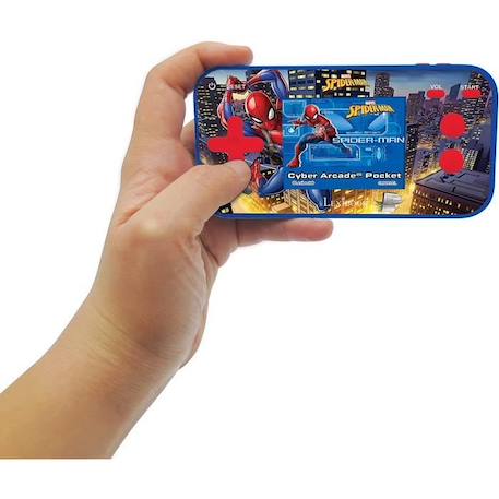 Console portable Cyber Arcade® Pocket Spider-Man – écran 1.8'' 150 jeux dont 10 Spider-Man BLEU 4 - vertbaudet enfant 