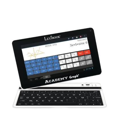 Calculatrice Android avec clavier LEXIBOOK Academy 7 - MFGC177FR - Mixte - Wi-Fi NOIR 2 - vertbaudet enfant 