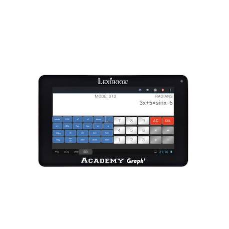 Calculatrice Android avec clavier LEXIBOOK Academy 7 - MFGC177FR - Mixte - Wi-Fi NOIR 3 - vertbaudet enfant 