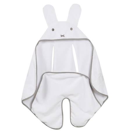 Couverture Bébé Enveloppante ROBA miffy® - Blanc - Universelle pour Sièges Auto et Poussettes BLANC 2 - vertbaudet enfant 