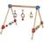 Portique d'Éveil en Bois pour Bébé - ROBA - Avec 3 Pendentifs - Multicolore BEIGE 1 - vertbaudet enfant 