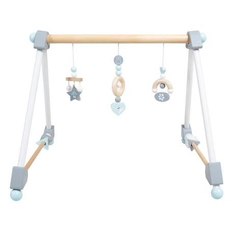 Portique d'Éveil en Bois pour Bébé miffy® - ROBA - Avec 3 Pendentifs - Blanc/Gris BLANC 1 - vertbaudet enfant 